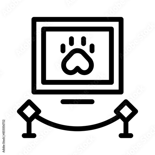 animal line icon