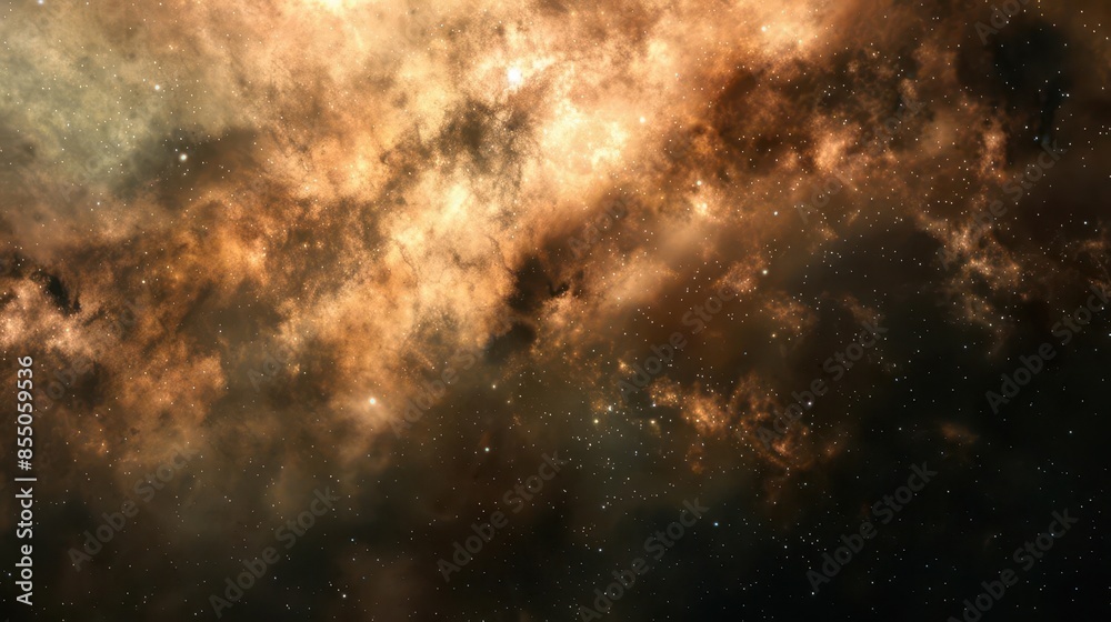 Fototapeta premium aweinspiring deep space vista with nebulae galaxies and celestial wonders 3d rendering