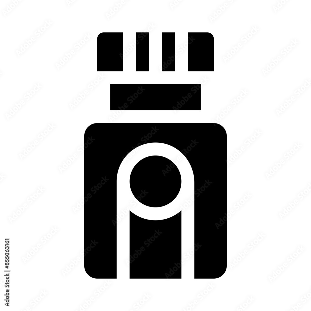 medicine glyph icon