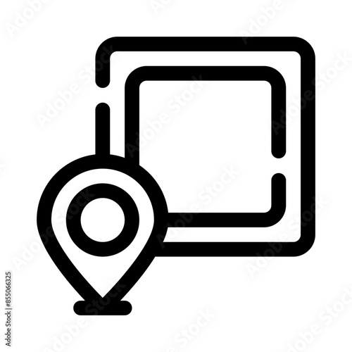 geotag line icon