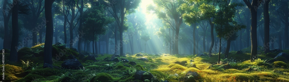 Obraz premium earth forest concept 