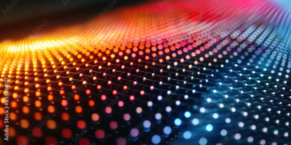 Fototapeta premium Abstract Background with Colorful Lights