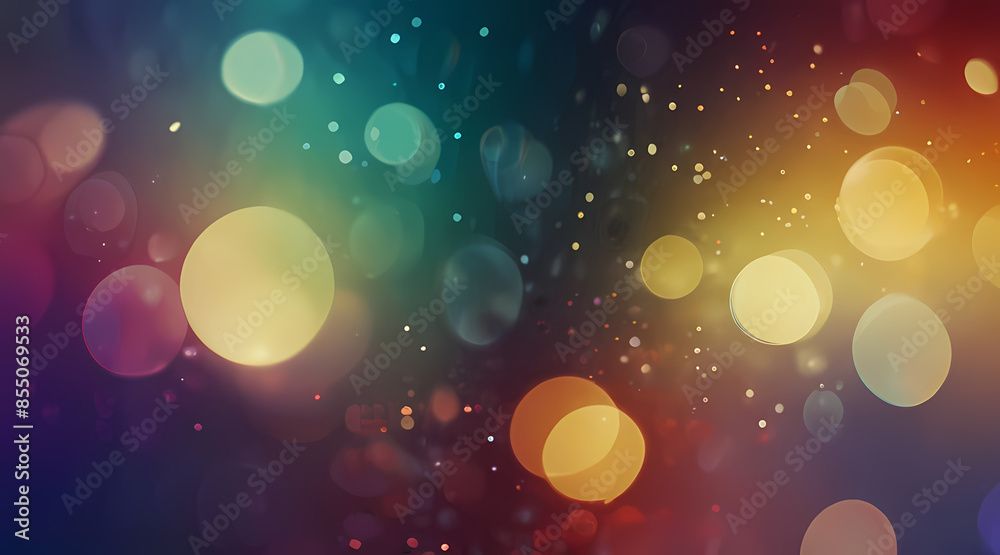 dreamy abstract light background with bokeh effects and a gradient of warm colors dreamy abstract light background with bokeh effects and a gradient of warm colors