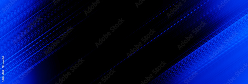 Obraz premium abstract blue and black are light pattern with the gradient is the with floor wall metal texture soft tech diagonal background black dark clean modern.