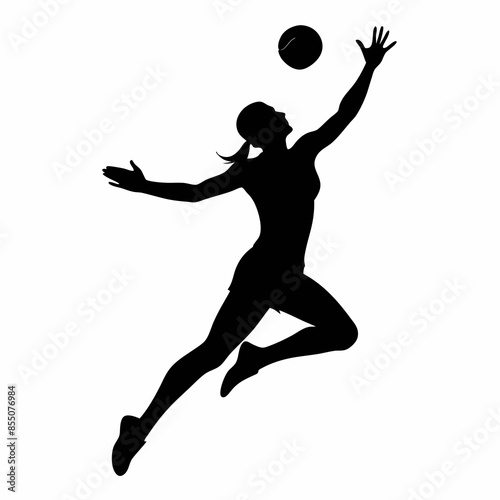 basketball player silhouette vector