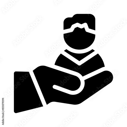 adoption glyph icon