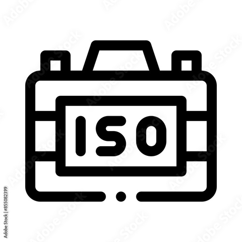 iso line icon