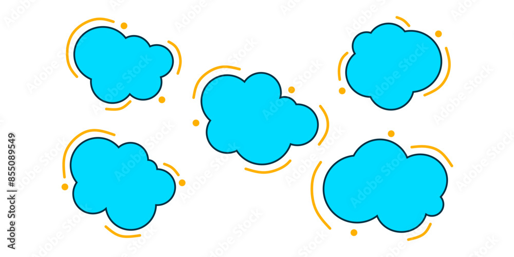 Simple Cloud Shape Variation Simple Cloud Shape Variation