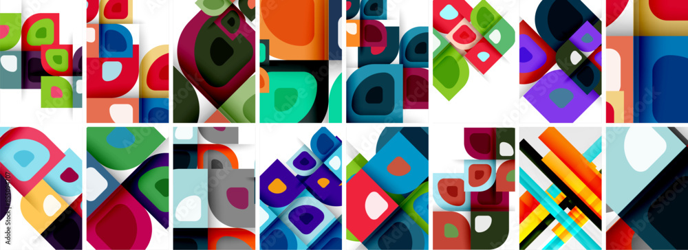 Set of low poly triangles poster geometric backgrounds. Vector Illustration For Wallpaper, Banner, Background, Card, Book Illustration, landing page Set of low poly triangles poster geometric backgrounds. Vector Illustration For Wallpaper, Banner, Background, Card, Book Illustration, landing page