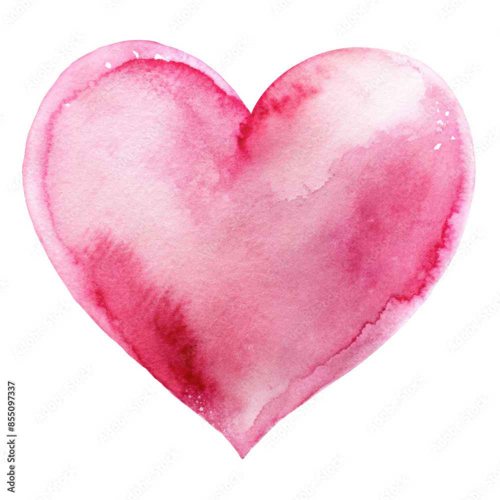 Pink Watercolor Heart With Soft Edges. A Delicate And Romantic Design Perfect For Valentine's Day Or Love-Themed Projects. Isolated on transparent background, png. Pink Watercolor Heart With Soft Edges. A Delicate And Romantic Design Perfect For Valentine's Day Or Love-Themed Projects. Isolated on transparent background, png.