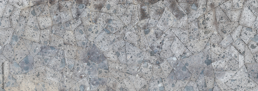 Fototapeta premium Real stone texture in gray with abstract shapes and various colors, ideal for backgrounds