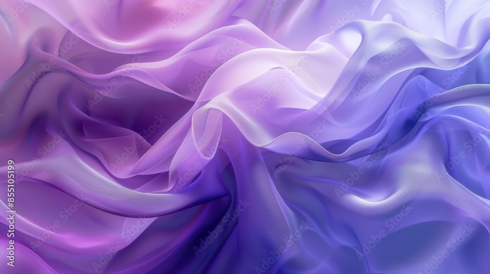A mesmerizing blend of silky, flowing fabric with soft transitions in pink, purple, and blue hues creating a gentle, dreamy atmosphere. A mesmerizing blend of silky, flowing fabric with soft transitions in pink, purple, and blue hues creating a gentle, dreamy atmosphere.