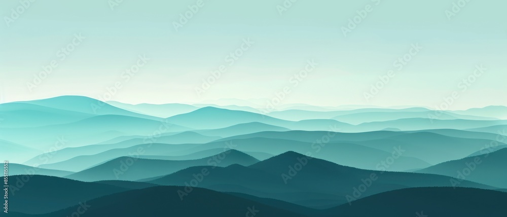 Misty Mountain Layers Misty Mountain Layers