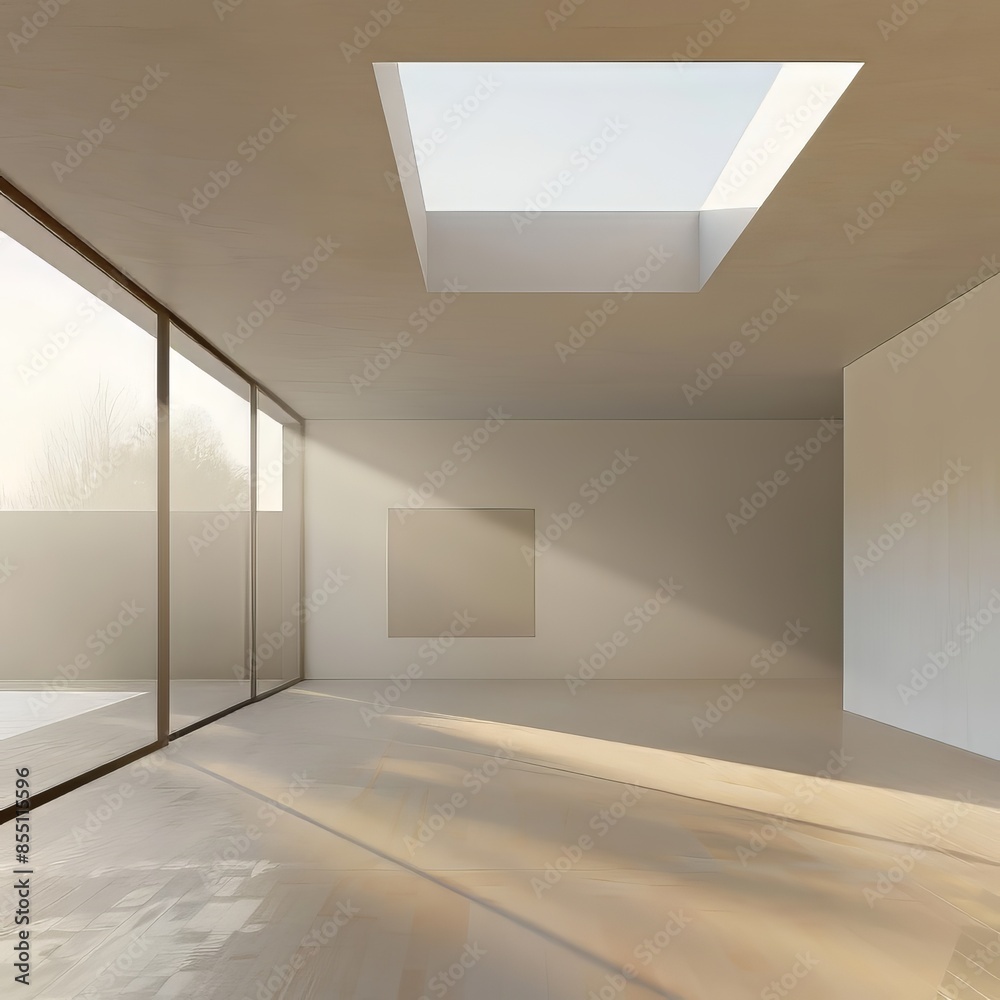 Empty Minimalist Modern Home Empty Minimalist Modern Home