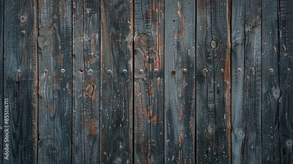 Naklejka premium Texture of aged wood Background of weathered panels
