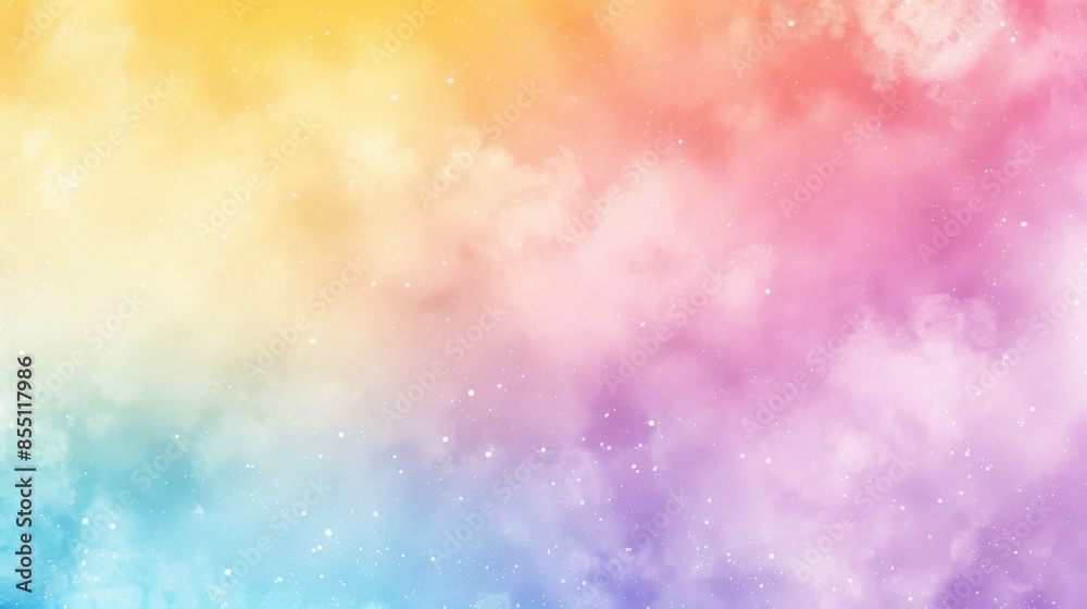 A soft, dreamy sky filled with pastel colors transitioning from yellow to pink and blue, with subtle white stars. A soft, dreamy sky filled with pastel colors transitioning from yellow to pink and blue, with subtle white stars.