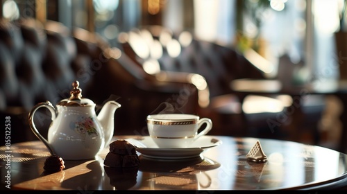 ティータイムとチョコレート