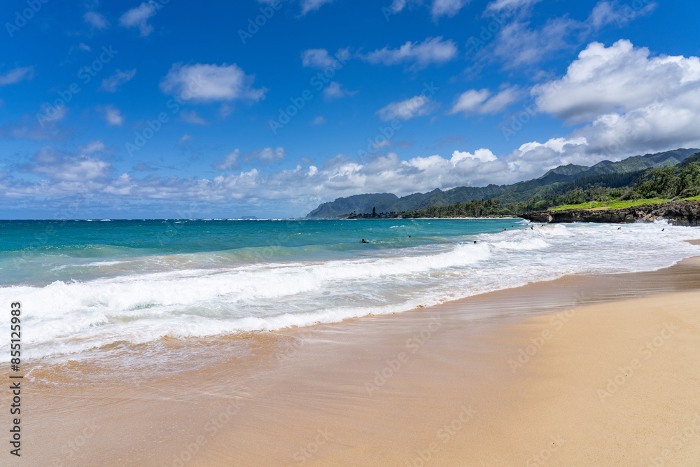 Pounder’s Beach,Windward Coast of Oahu, Hawaii. Pounder’s Beach,Windward Coast of Oahu, Hawaii.