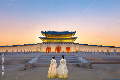 Gyeongbokgung Palace in Seoul South Korea