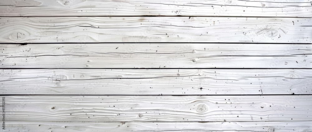 Crisp white painted wooden plank background Crisp white painted wooden plank background