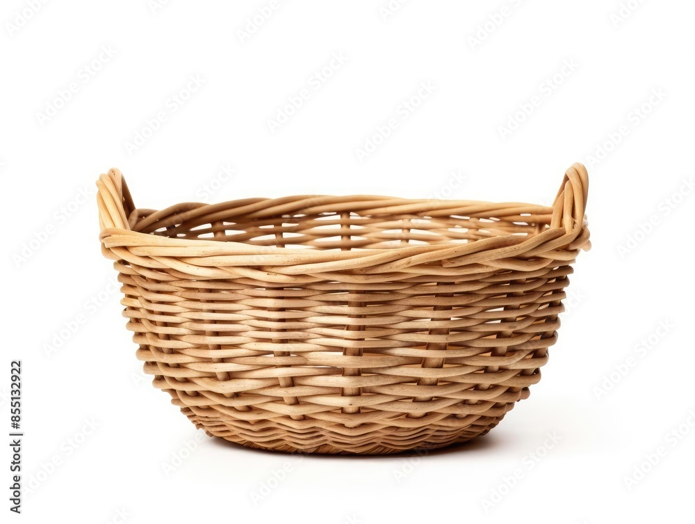Basket isolated on white background Basket isolated on white background