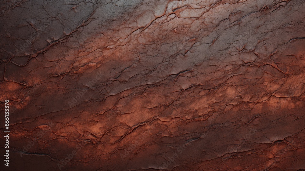 Closeup of rough uneven texture with cracks as abstract background