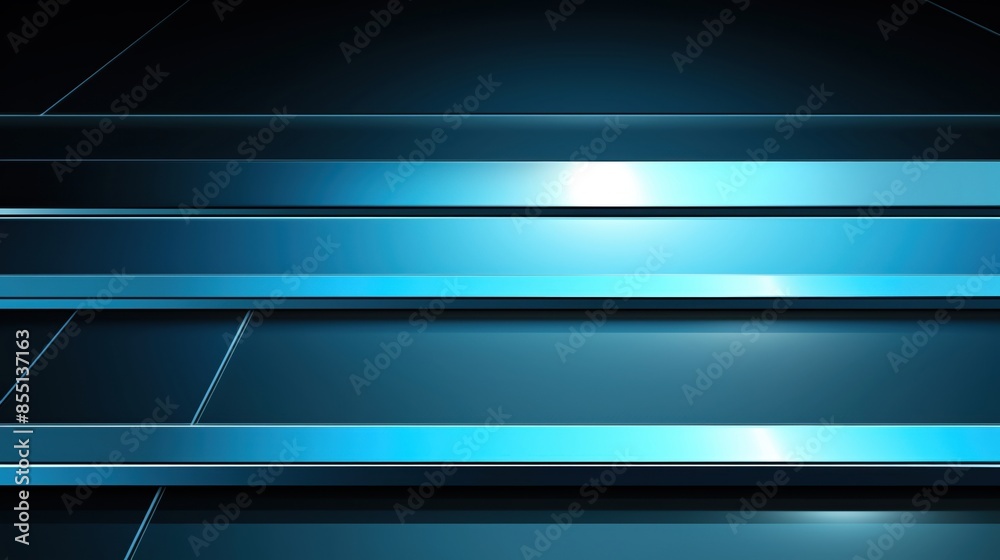 Blue brushed metal background with light reflections, Industrial, Cool tones, Digital, Minimalistic and modern Blue brushed metal background with light reflections, Industrial, Cool tones, Digital, Minimalistic and modern