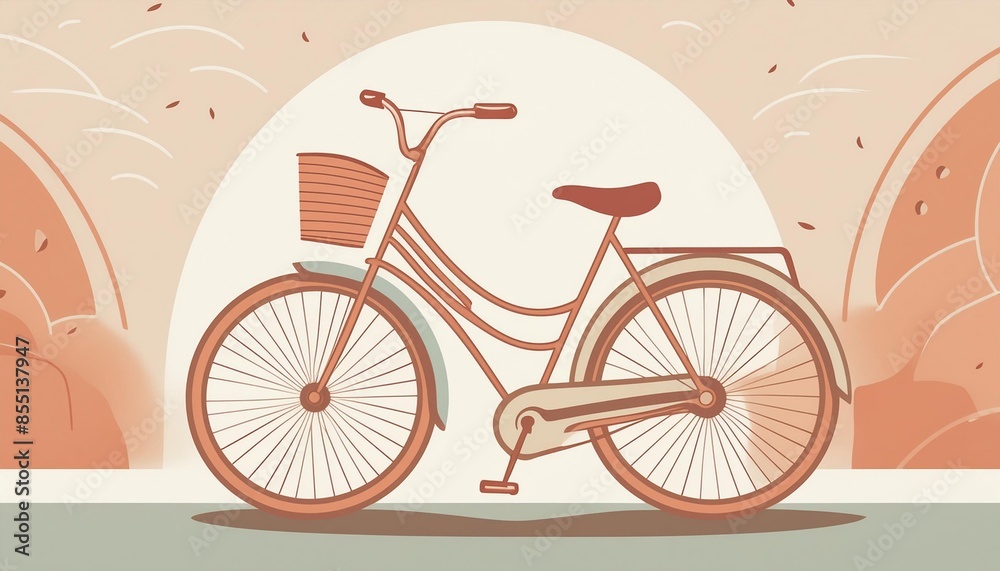 Fototapeta premium Bicicleta antigua.