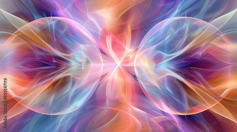 Captivating Rainbow Arc Abstract Background Captivating Rainbow Arc Abstract Background