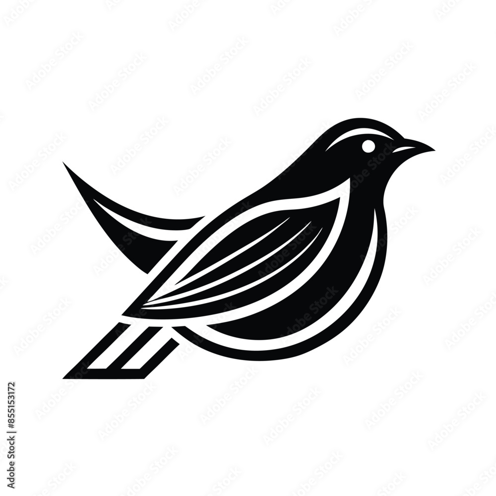 Bird logo design vector template Bird logo design vector template