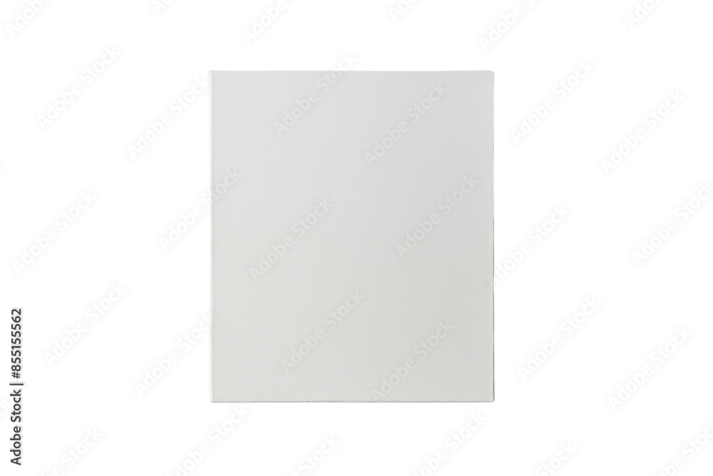 Minimalistic image of a blank white canvas isolated on a transparent background. perfect for creative projects, mockups, and design presentations. Minimalistic image of a blank white canvas isolated on a transparent background. perfect for creative projects, mockups, and design presentations.