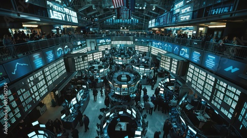 Commuters and tourists in the grand central station