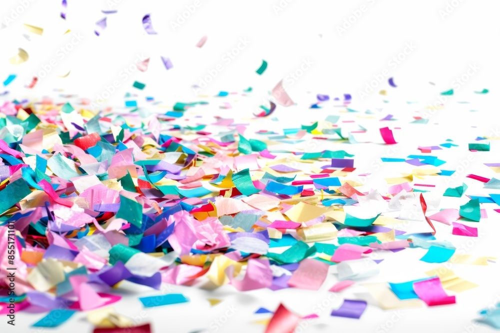 A close-up of confetti scattered on the ground after a lively back to school day celebration. Illustration on a clear white background --ar 3:2 --style raw Job ID: 65673813-1f20-4d02-b7d9-81db8419ec89 A close-up of confetti scattered on the ground after a lively back to school day celebration. Illustration on a clear white background --ar 3:2 --style raw Job ID: 65673813-1f20-4d02-b7d9-81db8419ec89