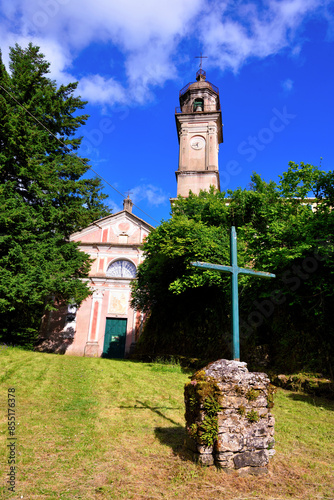 Church of Santa Maria Assunta Senarega (Valbrevenna) Genoa Italy photo