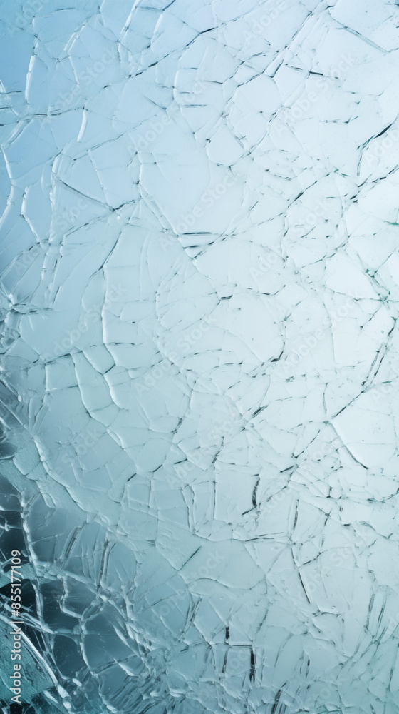 Fototapeta premium Green Safety Glass, Texture Background Abstract Image Pattern, For Wallpaper, Background, Cover and Screen of Cell Phone, Smartphone, Computer, Laptop, Format 9:16 and 16:9 - PNG