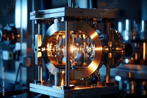 A quantum resonance chamber amplifying particle vibrations photo