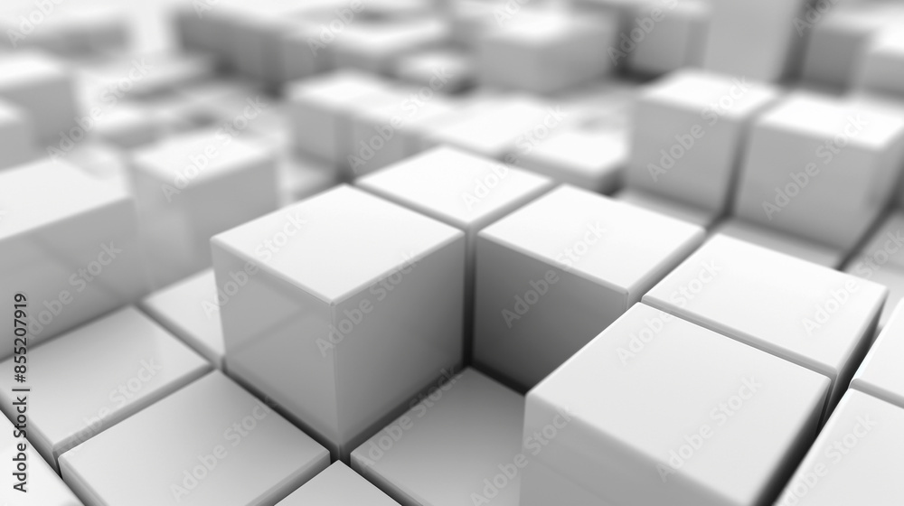 3d render cubes boxes illustration background. Random shifted rotated white cube boxes block background 3d render cubes boxes illustration background. Random shifted rotated white cube boxes block background