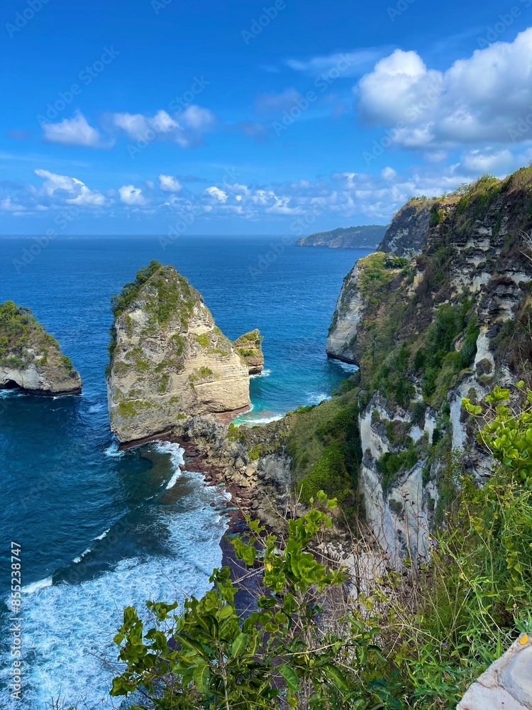 view of the coast of the sea
