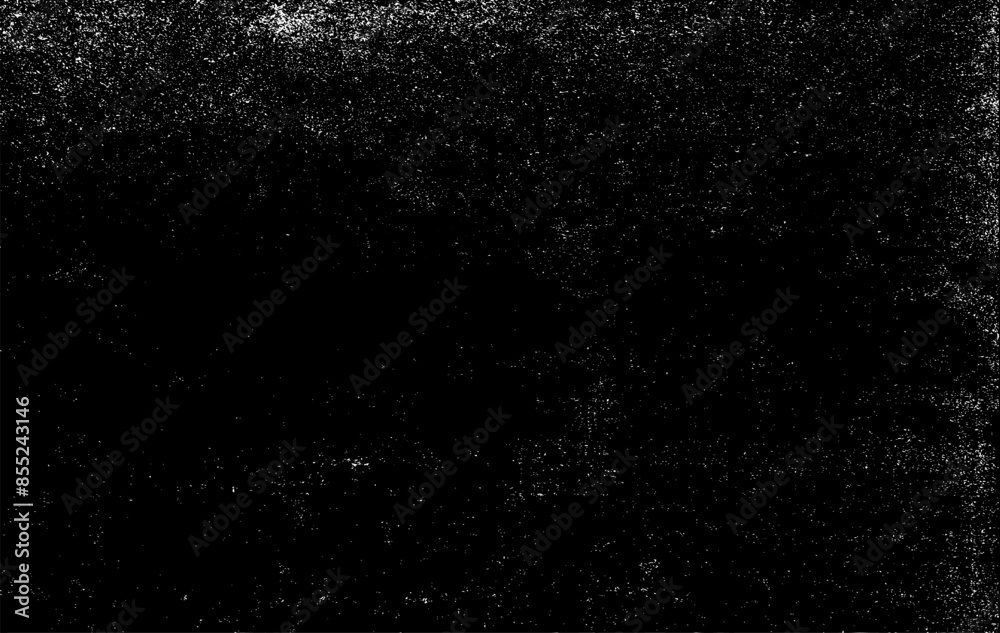 Obraz premium Dark grunge urban texture vector. Distressed overlay texture. Grunge background. Abstract obvious dark worn textured effect. Vector Illustration. Black isolated on white. EPS10.