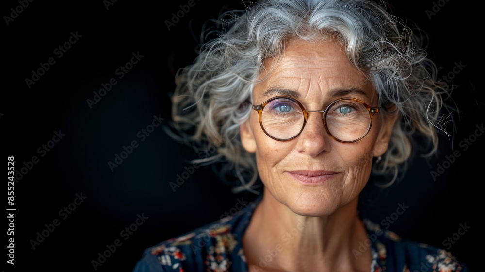 Woman With Towel Around Neck Woman With Towel Around Neck