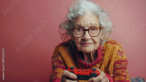 Woman Wearing Glasses and Pink Sweater