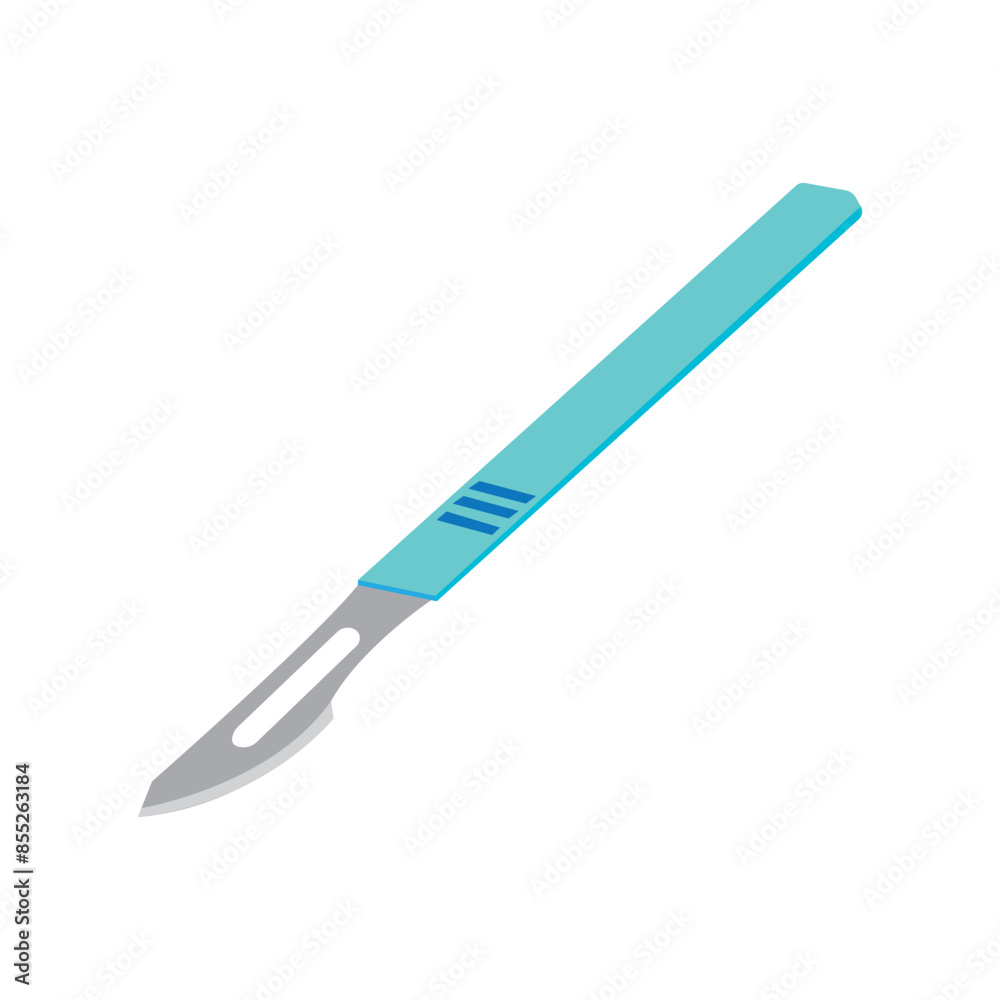 surgical scalpel icon vector illustration design template surgical scalpel icon vector illustration design template