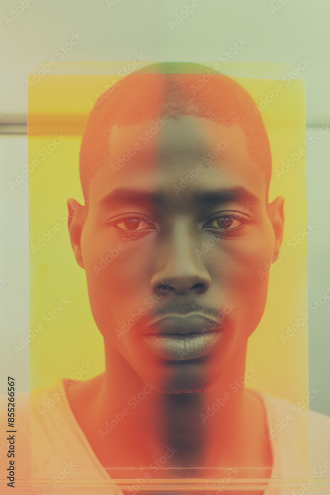 portrait with light leak portrait with light leak