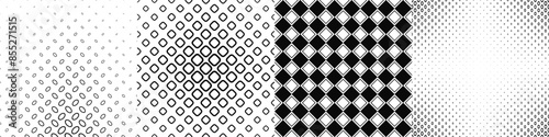 Black and white pattern collection