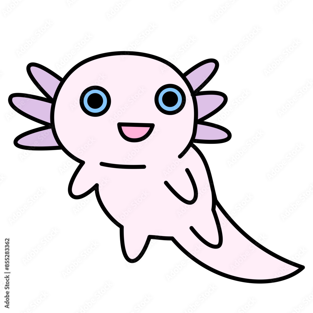 Obraz premium Axolotl