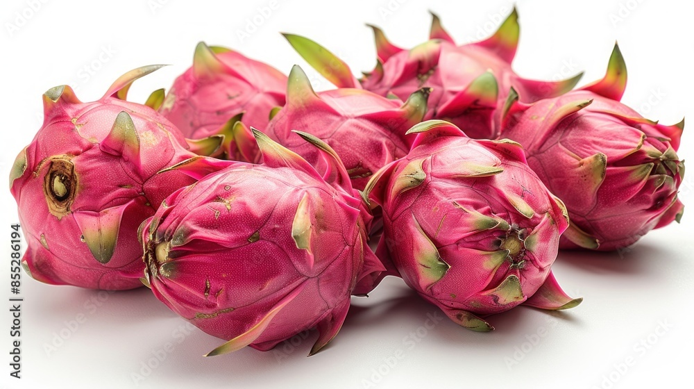 Dragon fruit isolated on white background Dragon fruit isolated on white background