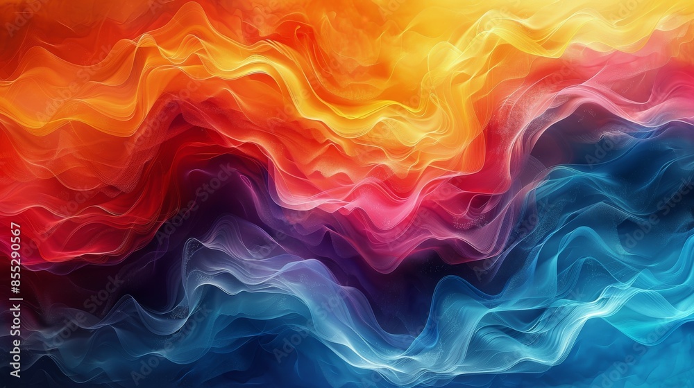 Majestic Mountain Painting With Sky Background Majestic Mountain Painting With Sky Background