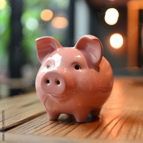 piggy bank to save money