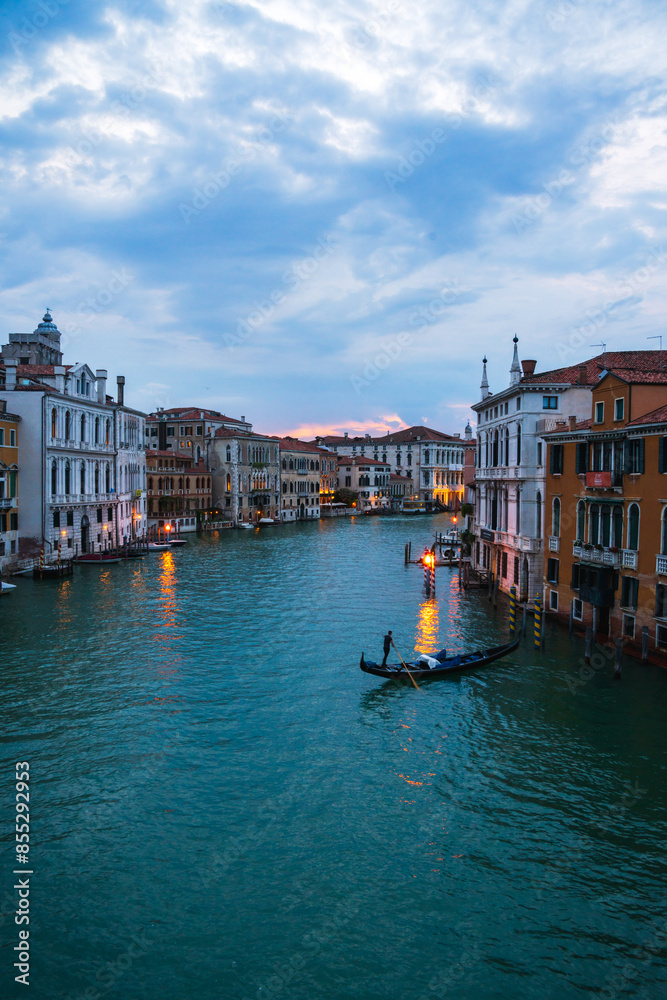 Fototapeta premium View from dell'Accademia bridge.