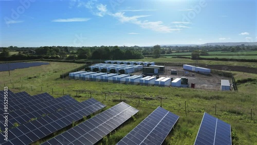 Lithium Battery Backup System Using Mega Packs to Provide Grid Stability